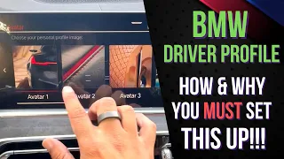 HOW & WHY YOU MUST SETUP A BMW Driver Profile!! - EASY Tutorial