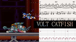 Volt Catfish Stage(from Megaman X3) - Sheet Music