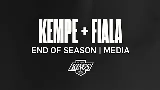 Adrian Kempe & Kevin Fiala | 2023-24 LA Kings End of Season Exit Interviews