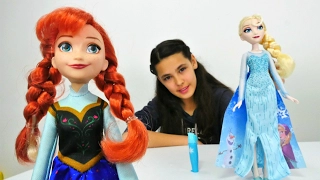 Karlar ülkesi Elsa ve Anna oyuncaklarını tanıtıyoruz