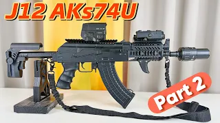 Turning the MOD AKS 74U Gel Blaster into a Masterpiece part2