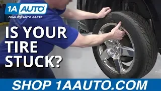 How to Remove a Stuck Tire