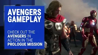 Marvel's Avengers Gameplay - A-Day Prologue 18-Minutes Gamescom 2019 Trailer