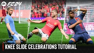 EA Sports FC 24 | All Knee Slide Celebrations Tutorial