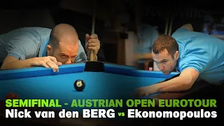 SEMIFINAL | Nick van den BERG vs Nick Ekonomopoulos | Austrian Open - 9 Bal