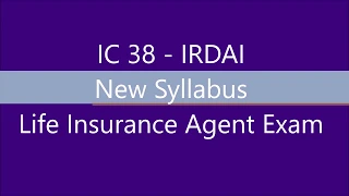 IC 38 || HOW TO PASS AN IRDA IC 38 EXAM