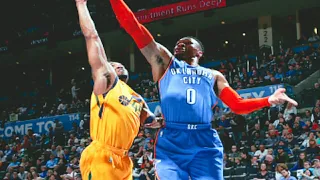 NBA - OKC Thunder vs Utah Jazz Highlights | 2/22/2019