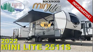 OPENING THE NEW 2022 FOREST RIVER ROCKWOOD MINI LITE 2511S