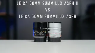 Leica 50mm Summilux ASPH ii vs. Leica 50mm Summilux ASPH | Is the upgrade worth it?