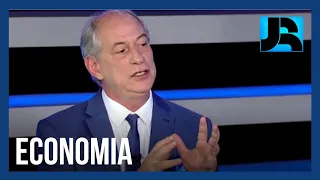 Ciro Gomes fala sobre taxação de grandes fortunas e promessa de gerar 5 milhões de empregos