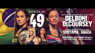 INVICTA FC 49 | Delboni VS DeCoursey | September 28th, 2022