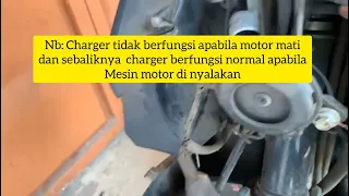 Cara pasang charger hp pakai holder CR7 di motor beat