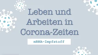 Leben und Arbeiten in Corona-Zeiten - Impfstoff