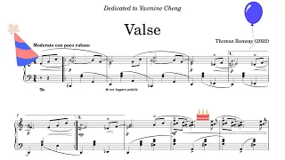 Two Birthday Waltzes for Solo Piano (2022 - 23)