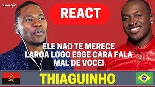 REAGINDO | Thiaguinho - Sou O Cara Pra Você | GRINGO REAGINDO | React