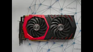 Видеокарта MSI GeForce GTX 1070 Gaming X 8GB GDDR5 (GTX 1070 GAMING X 8G) БУ