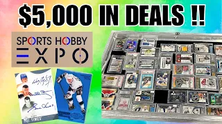 Spending $5,000 On Hockey Cards At The Montreal Sports Card Expo !!