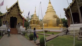 Chiang Mai City Temple Sightseeing // Gopro