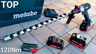 Impulse drill Metabo SB 18LTX BL QI with hammer, detachable chuck and force 120Nm