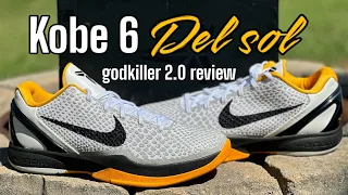 The BEST Kobe’s! Kobe 6 del sol replica review unboxing kickwho godkiller 2.0 on foot!