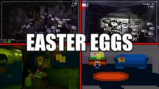 FNaF All Easter Eggs & Secrets (1-4)