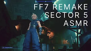 Relax with Final Fantasy 7 Remake Sector 5 Calming Ambiance | ASMR