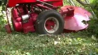 Gravely Pro12 brushing 2