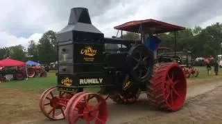 1911 Rumely Oilpull "B" antique tractor running