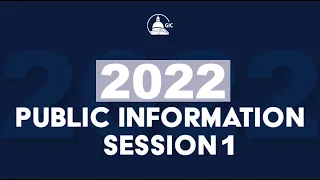 GIC 2022 Public Information Session 1