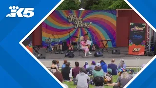 Thousands kick off Pride Month at Capitol Hill's 'Pride in the Park' event