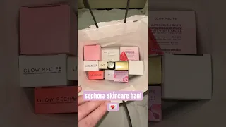 sephora skincare haul 🌷