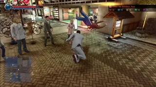 Yakuza Kiwami 2 - ragdolls