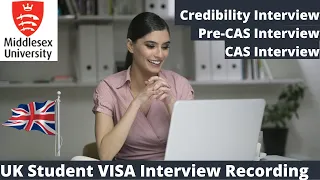 UK Student Visa Interview | Pre CAS Interview UK | Credibility Interview UK Visa | UK Student Visa