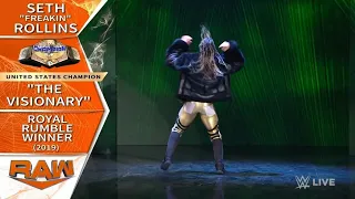 Seth "Freakin" Rollins Entrance: WWE Raw, Oct. 31, 2022