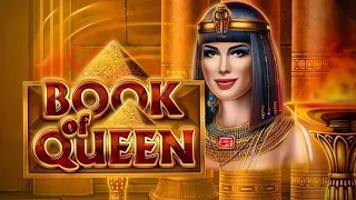 Book of Queen slot from Amatic Industries - Gameplay