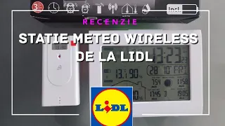 Statie meteo wireless de la Lidl