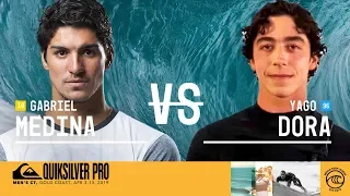 Gabriel Medina vs. Yago Dora - Round Four, Heat 5 - Quiksilver Pro Gold Coast 2019