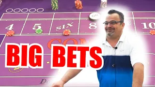 🔥BIG BETS🔥 30 Roll Craps Challenge - WIN BIG or BUST #194