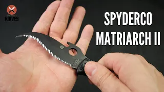 Sypyderco Matriarch II - Queen of the Self Defense EDC Blades?