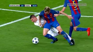 fc barcelona vs psg 6-1 all goals and  highlights with english commentary ucl 2016 /17 hd 1080p