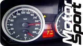 0-280 km/h : AWESOME BMW M3 E92 4.4L 550 PS
