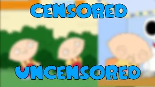 Family Guy | 2 Girls 1 Cup | Censored VS. Uncensored