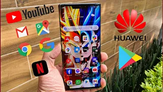 Servicios de Google en Huawei Play Store fácil rápido sin anuncios método 2022