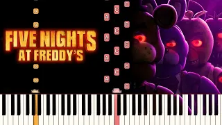 Five Nights At Freddy's - The Movie (Main Theme) | Piano Tutorial