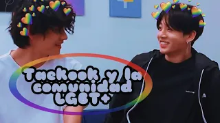 El Taekook y su gran apoyo a la comunidad LGBT+