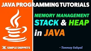 Java Stacks & Heap | Memory Management