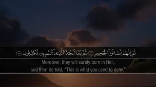 Surat Al-Mutaffifin (The Cheats] Sherif Mostafa heart melting voice❤️ Soothing Quran.