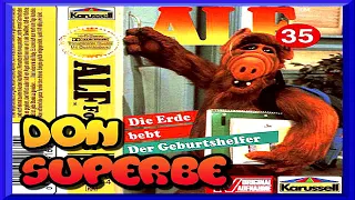 ALF HÖRSPIEL FOLGE 35 KOMPLETT: Die Erde bebt (A) Der Geburtshelfer (B) Deutsch