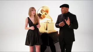 Beatboxing with Taylor Swift and LL - The 54th Annual Grammy Awards