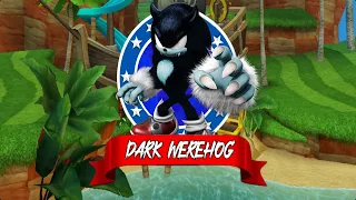 Sonic Dash - Dark Werehog New Halloween Skin MOD - All 60 Characters Run Gameplay